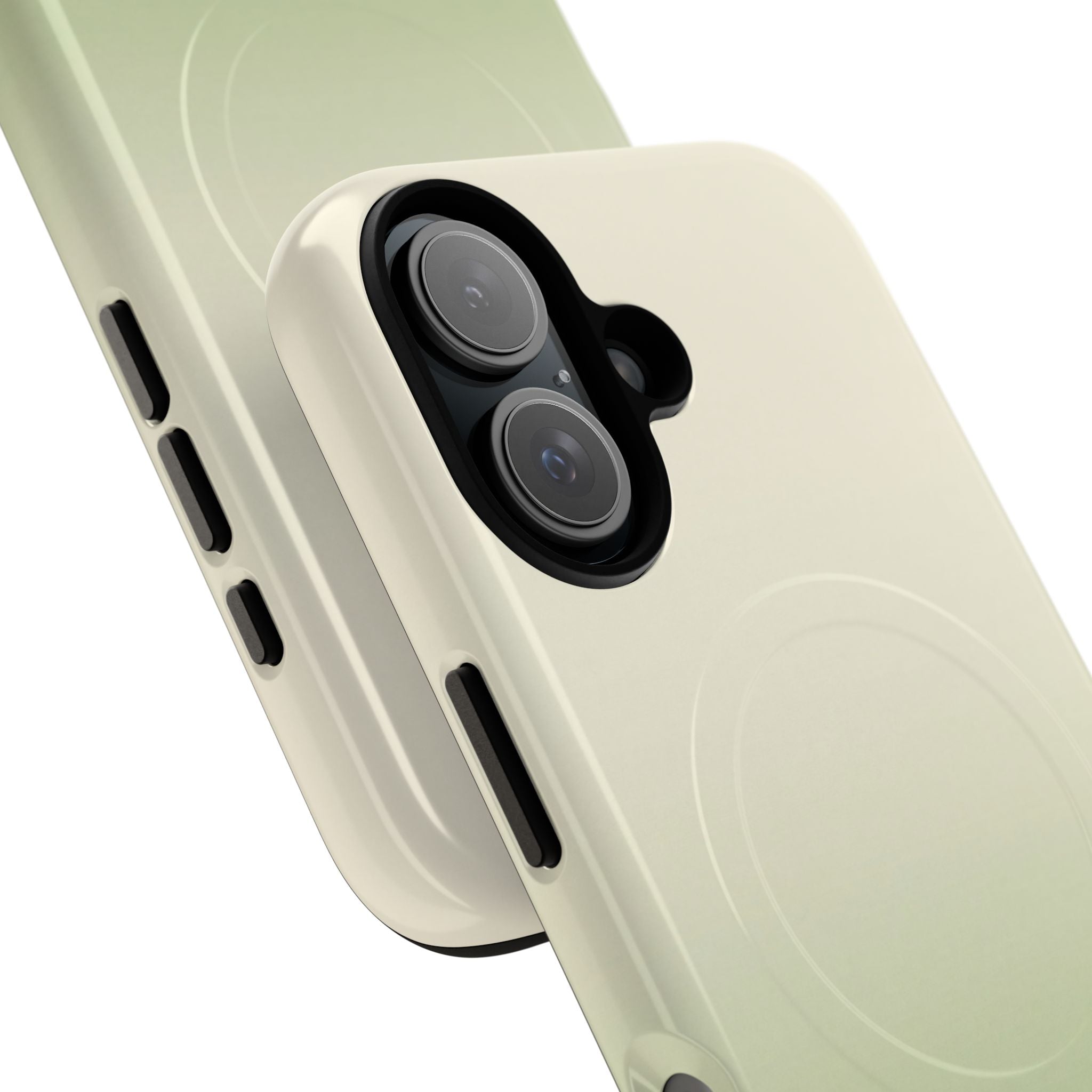 Green Tough 2.0 Magsafe Phone Case for iPhone - Bone Sage Fade