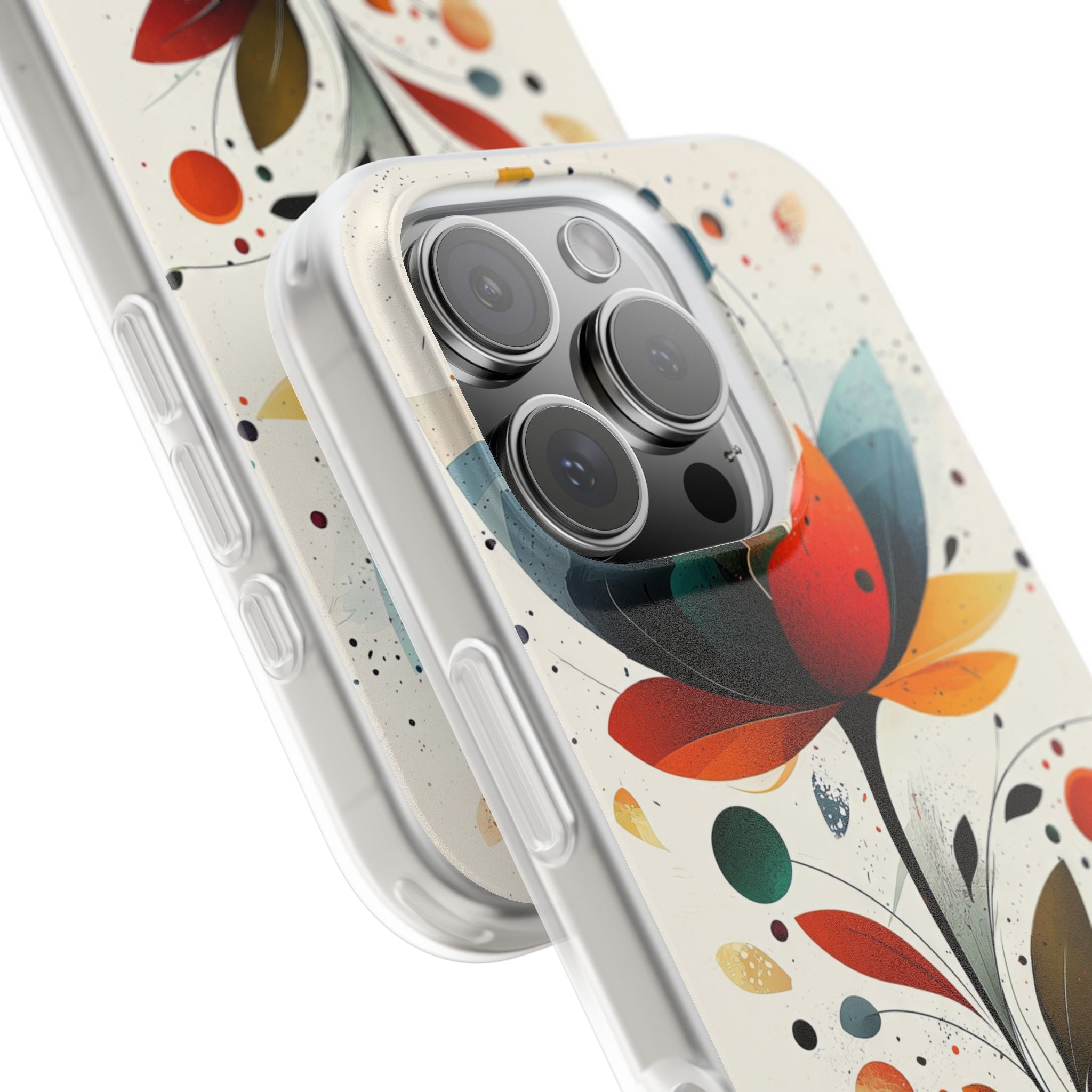 Burnt Petal Abstract · Soft