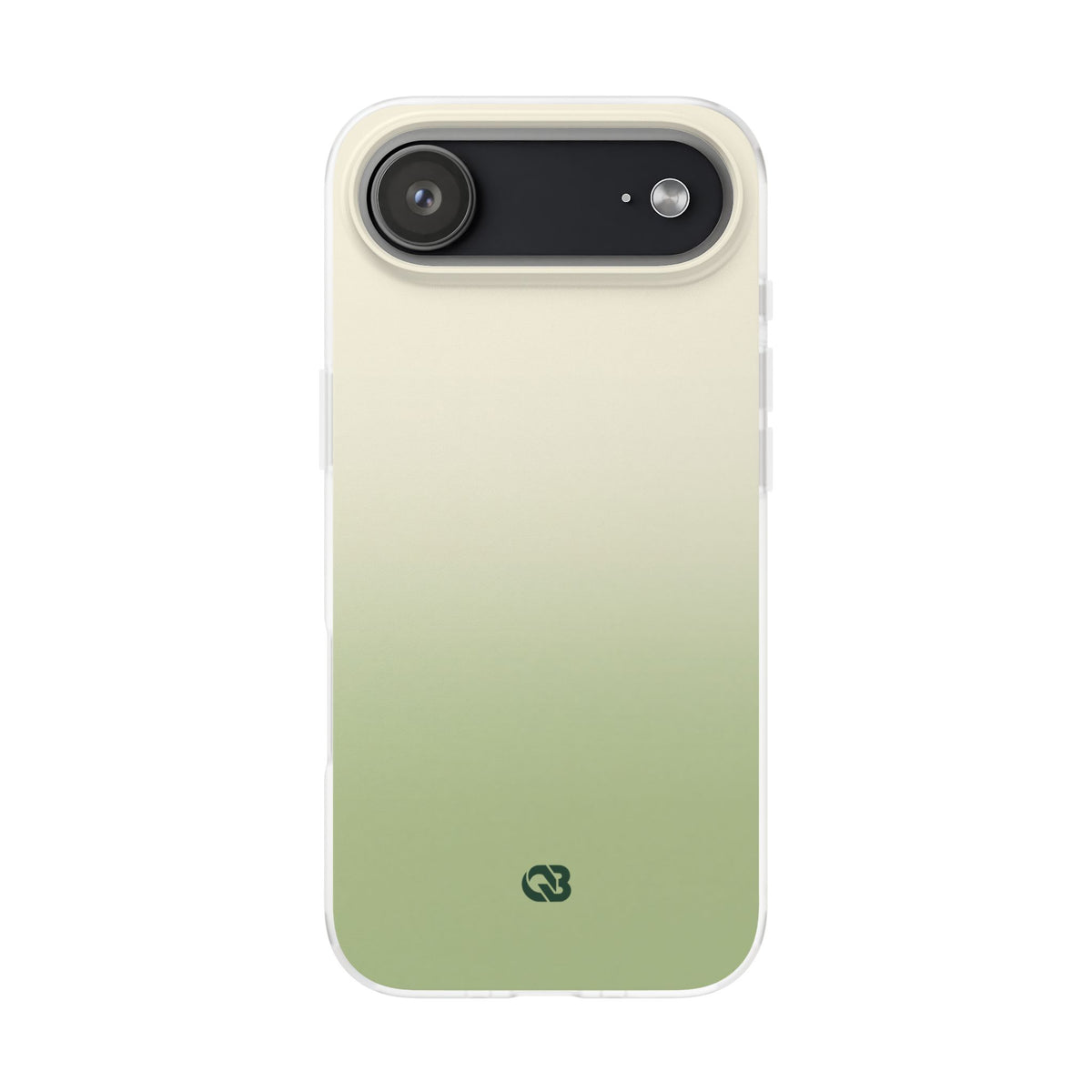 Muted Sage Ombre · Lite Phone Case for iPhone ·  Green
