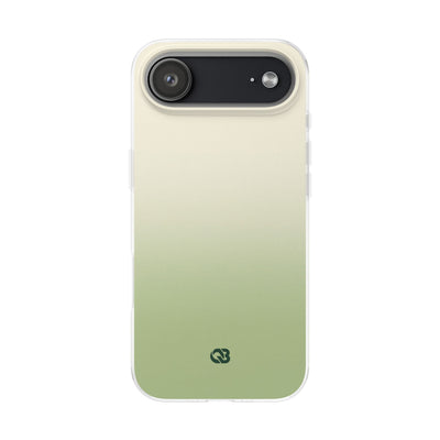 Muted Sage Ombre · Lite Phone Case for iPhone ·  Green
