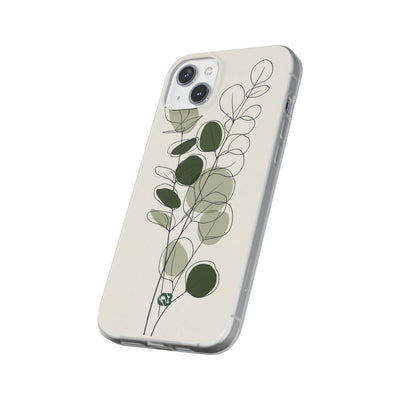 Eucalyptus Foliage Study · Lite Phone Case for iPhone ·  Green