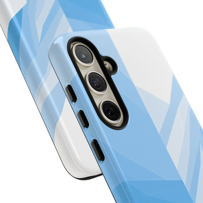 Blue Tough Phone Case for Samsung - Arctic Glacial Ridge