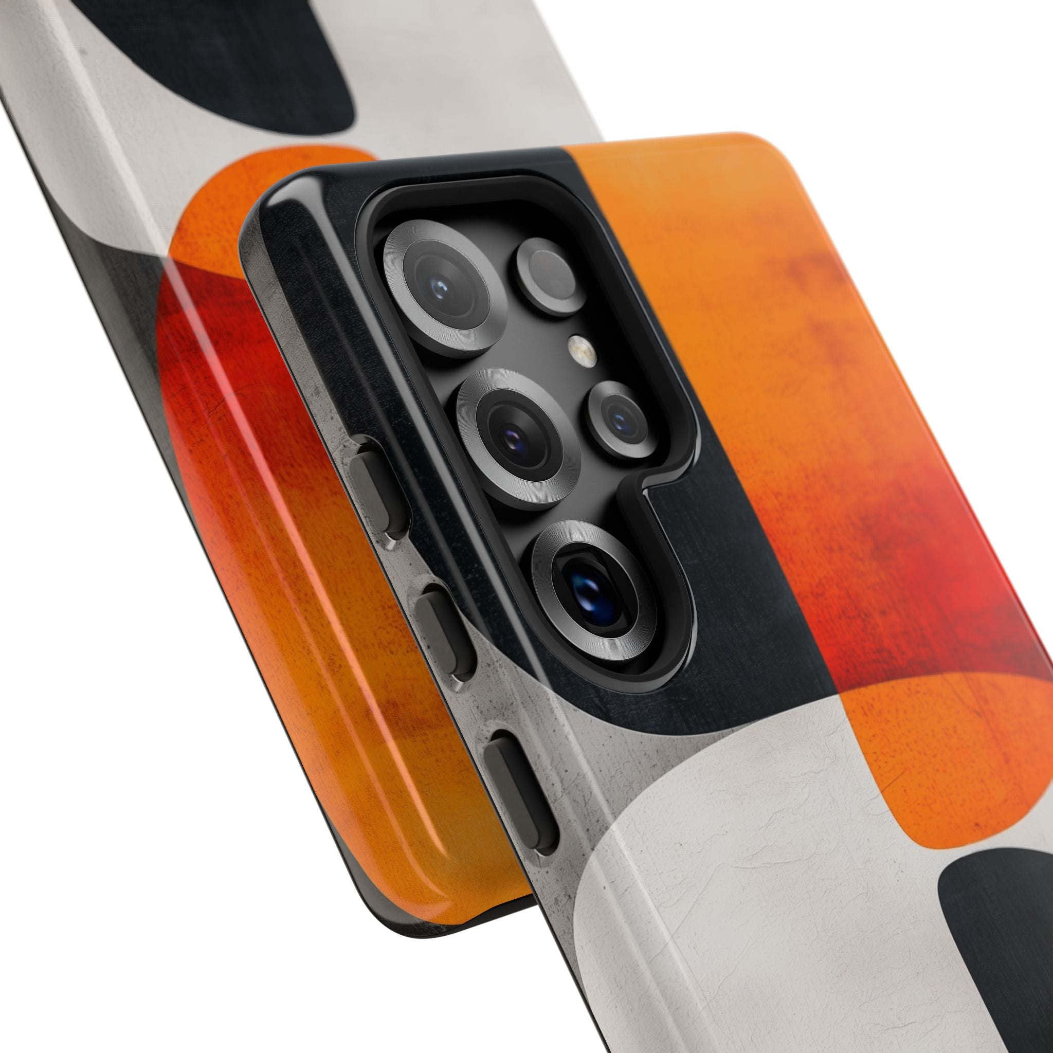 Burnt Amber Flow · Tough Phone Case for Samsung