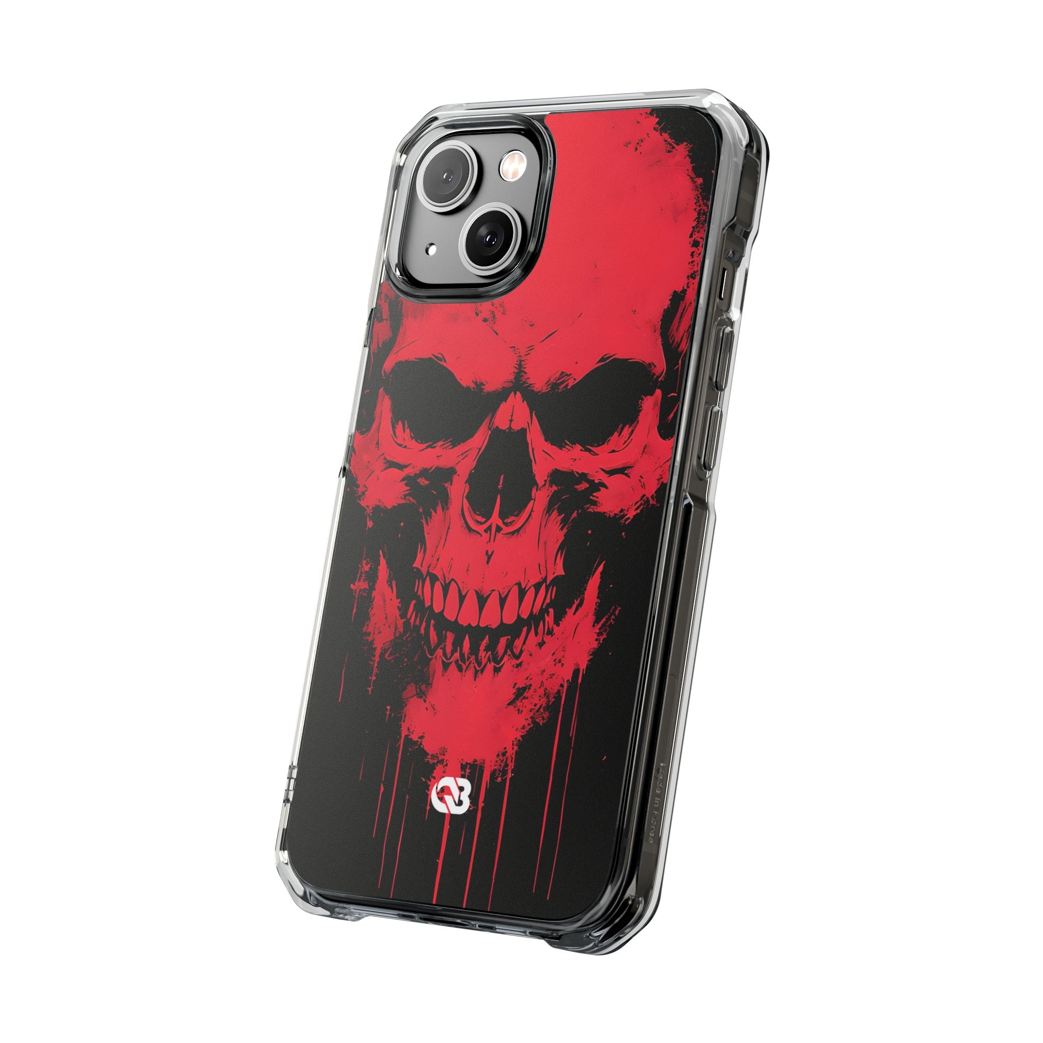 Crimson Street Skull · Impact Phone Case for iPhone · Magsafe