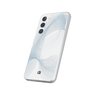 Glacial Contour Waves · Lite Phone Case for Samsung · White
