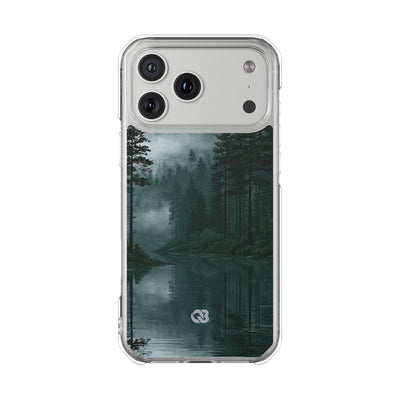 Green Impact MagSafe Phone Case for iPhone - Misty Evergreen Mirror