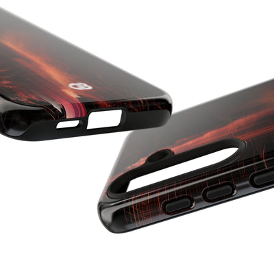 Luminous Monolith · Tough Phone Case for Samsung · Black