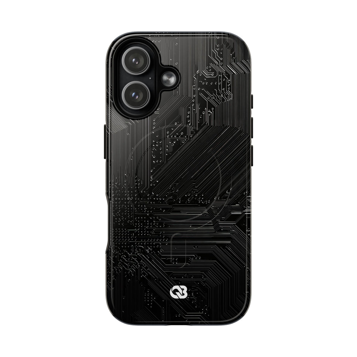 Obsidian Circuitry · Tough 2.0 Magnetic Phone Case for iPhone · Black