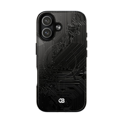 Obsidian Circuitry · Tough 2.0 Magnetic Phone Case for iPhone · Black