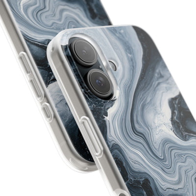 Suminagashi Ink Flow · Lite Phone Case for iPhone ·  Grey