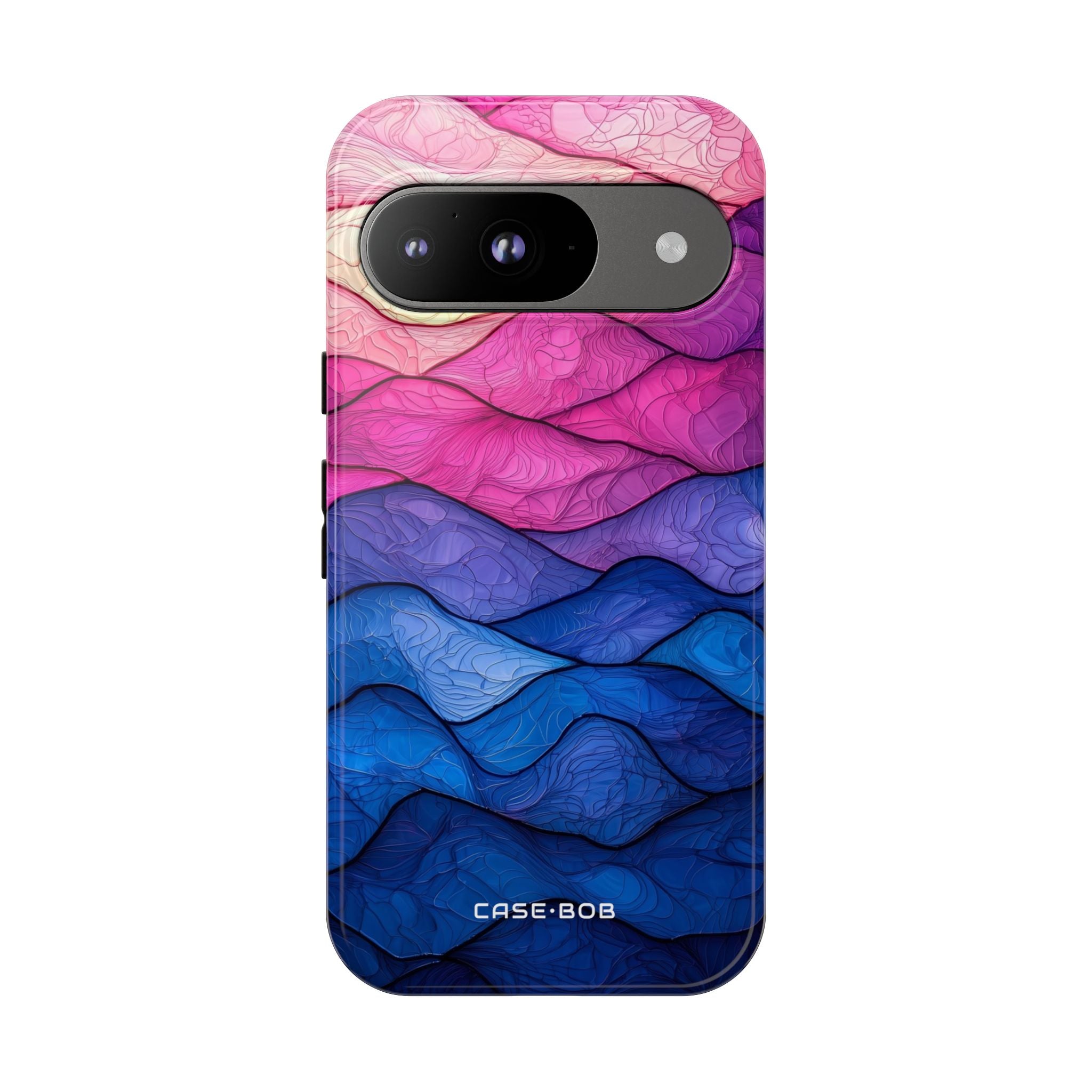 Welliges Ader-Verlauf Google Pixel 9 Case - Tough