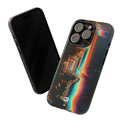 Prismatic Circuit · Tough Phone Case for iPhone · Black