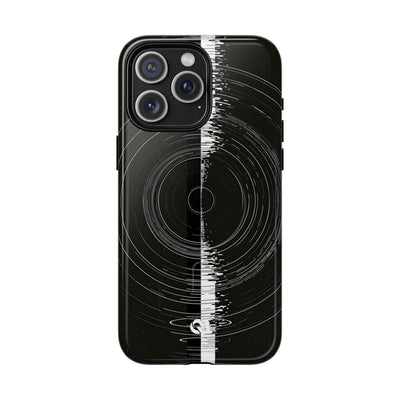 Black Tough 2.0 Magsafe Phone Case for iPhone - Obsidian Orbital Signal