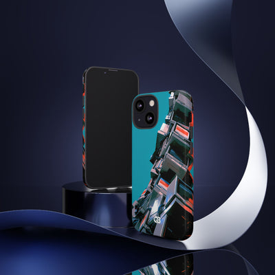 System Error Spire · Tough Phone Case for iPhone · Teal