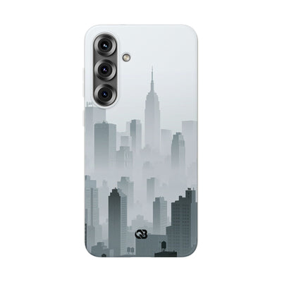 Grey Lite Phone Case for Samsung - Steel Mist Skyline
