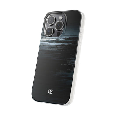 Black Lite Phone Case for iPhone - Frozen Signal Glitch