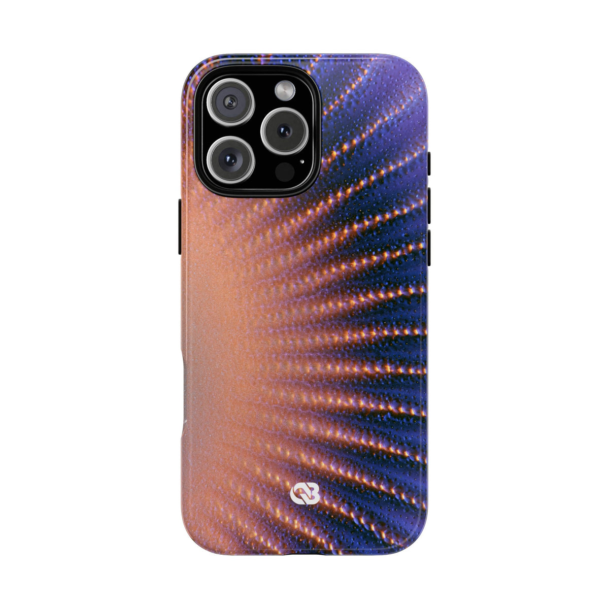 Luminous Aura Burst · Tough Phone Case for iPhone · Blue