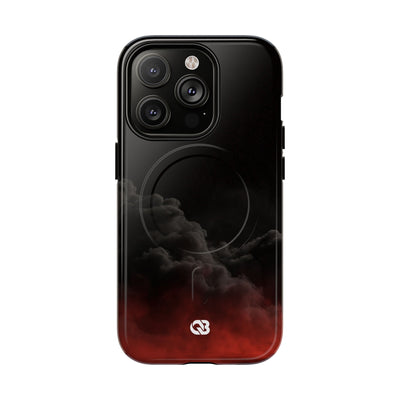 Crimson Fog Void · Tough 2.0 Magnetic Phone Case for iPhone · Black