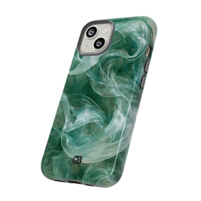 Translucent Aqua Flow · Tough Phone Case for iPhone · Teal
