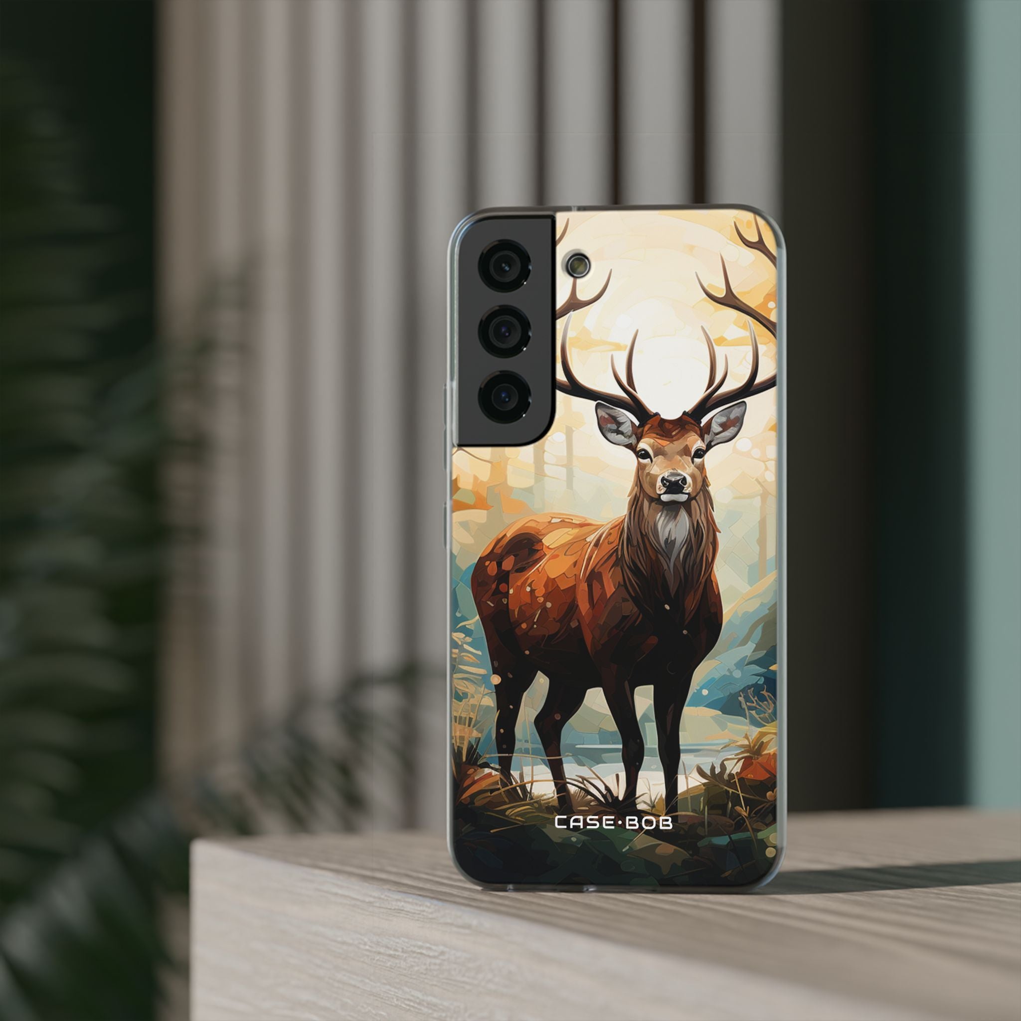 Glowing Stag Samsung S22 - Soft - CASE•BOB
