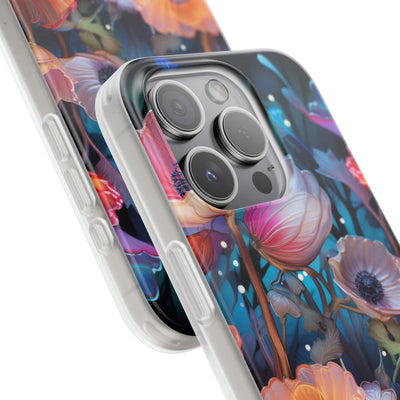 Luminous Poppy Glade · Soft Coque de téléphone pour iPhone