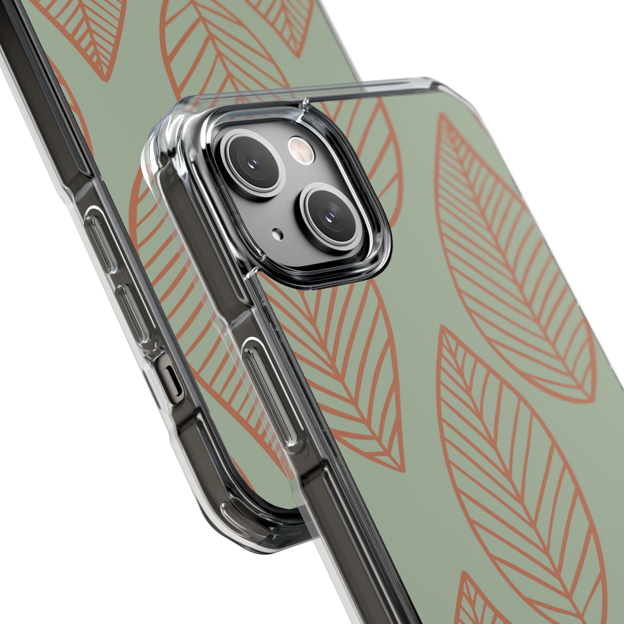 Sage Earth Leaves · Impact Telefoncover for iPhone · Magsafe