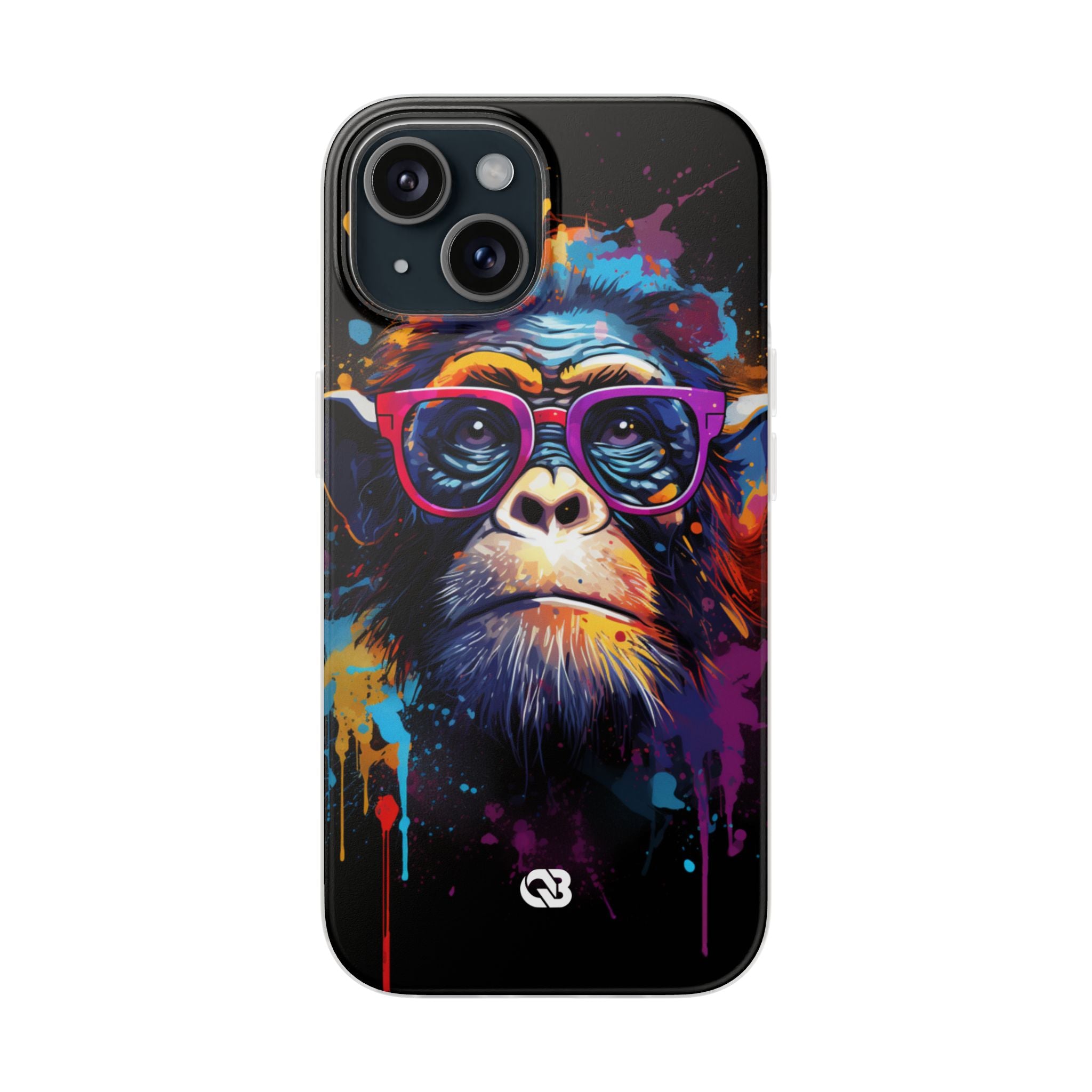 Neon Splatter Primate · Soft