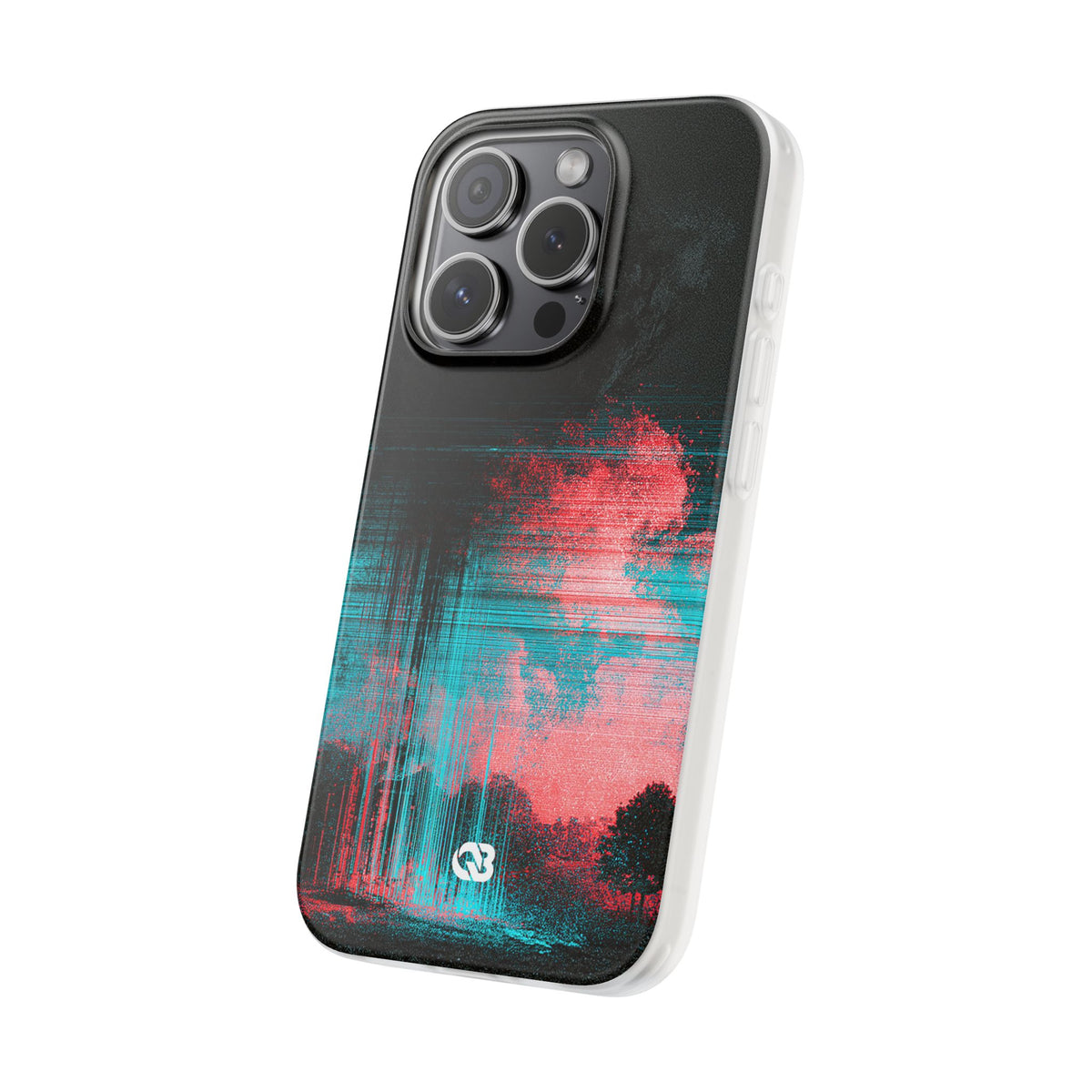 Digital Signal Drift · Lite Phone Case for iPhone ·  Black