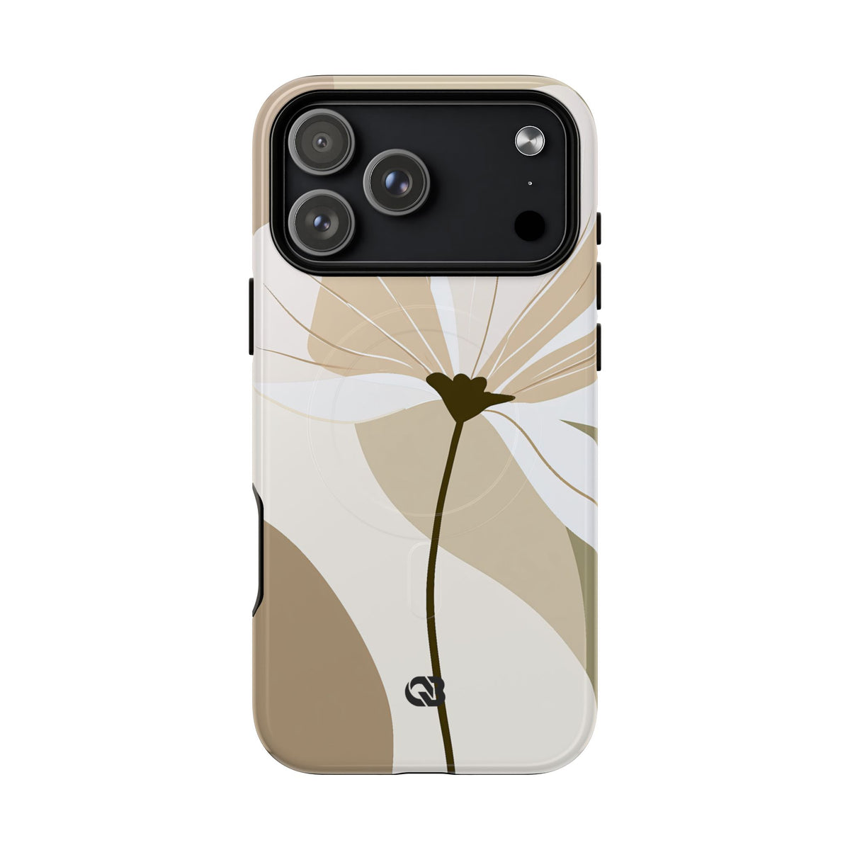 Soft Petal Bloom · Tough 2.0 Magnetic Phone Case for iPhone · Beige