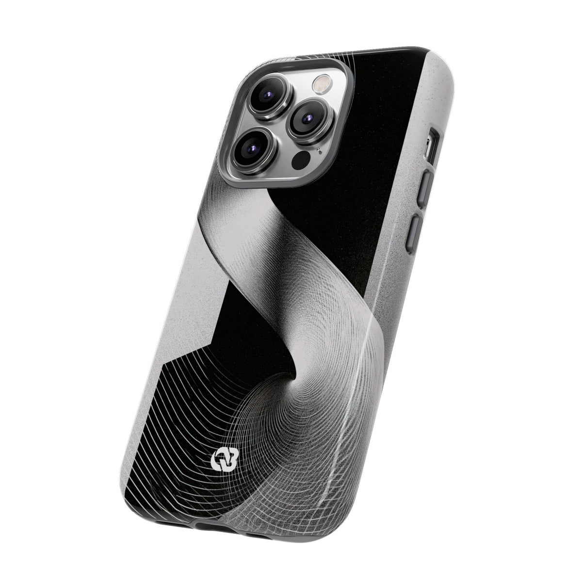 Orbital Helix · Tough Phone Case for iPhone · Black