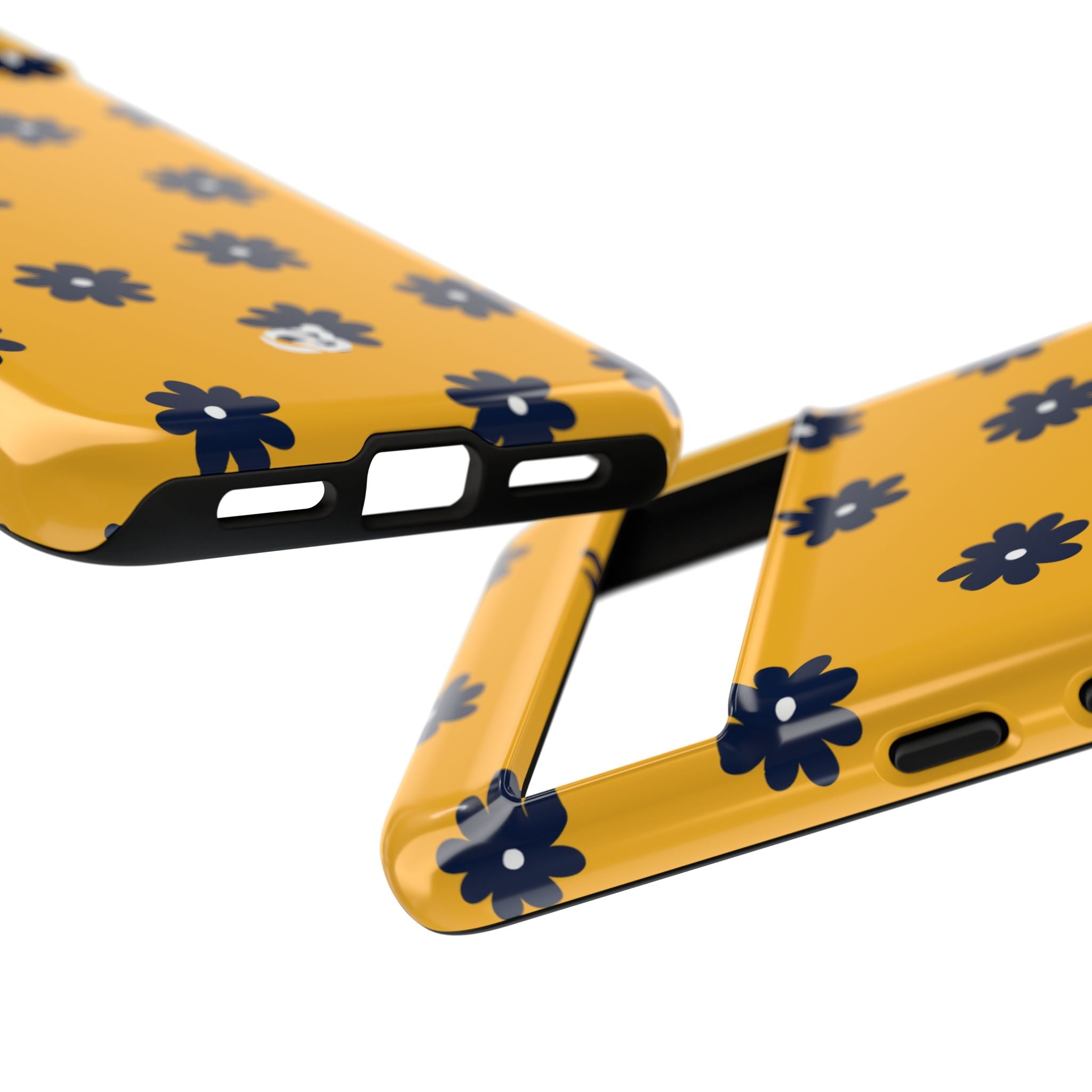 Navy Daisy Mustard · Tough Phone Case for Google Pixel
