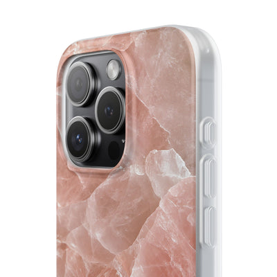 Rose Quartz Facet · Lite Phone Case for iPhone ·  Pink