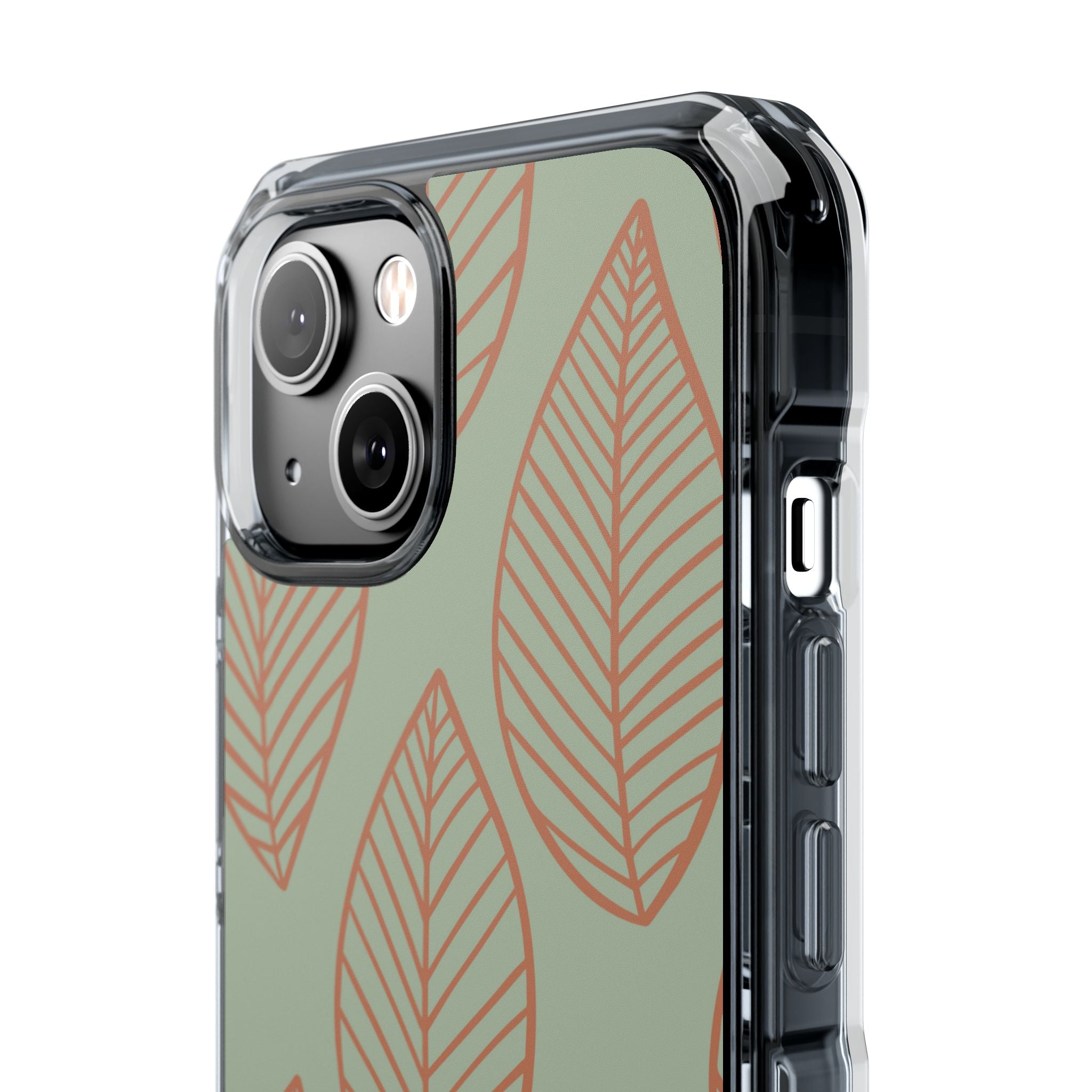 Sage Earth Leaves · Impact Telefoncover for iPhone · Magsafe