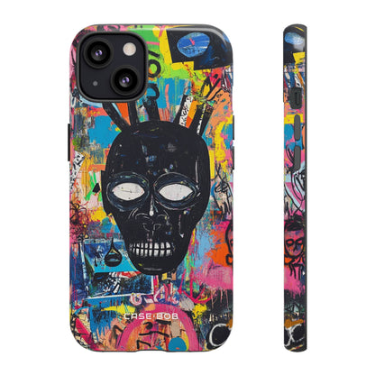 Skull Vortex iPhone 13 Case - Tough