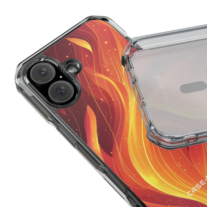 Flaming Flow iPhone 16 Case - Impact - CASE•BOB