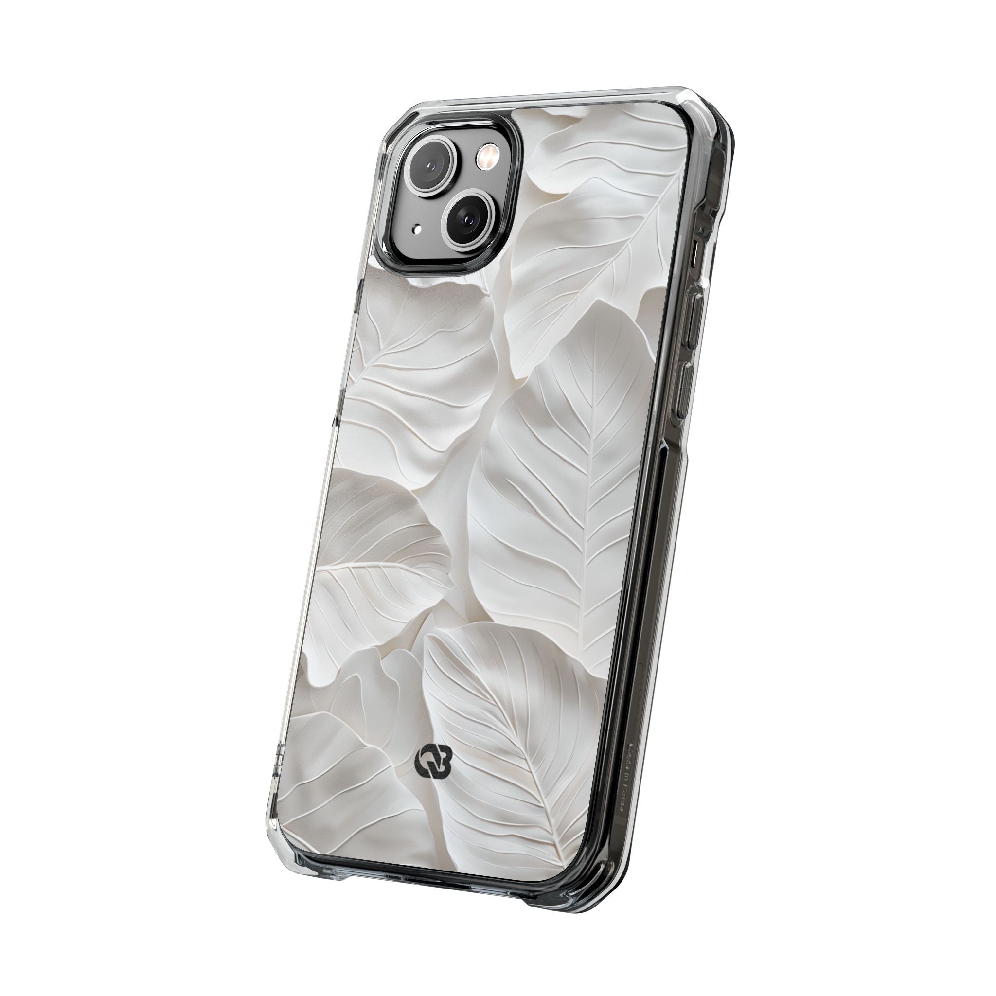 Sculpted Ivory Leaves · Impact Phone Case for iPhone · Magsafe