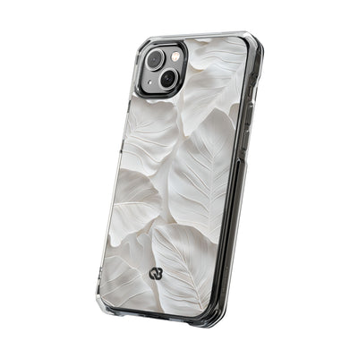 Sculpted Ivory Leaves · Impact Phone Case for iPhone · Magsafe