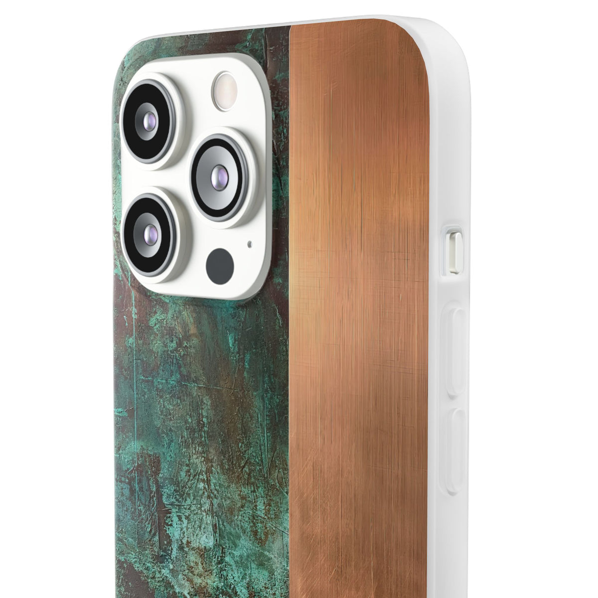 Oxidized Copper Patina · Lite Phone Case for iPhone ·  Green