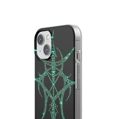 Teal Cyber Sigil · Lite Phone Case for iPhone ·  Teal