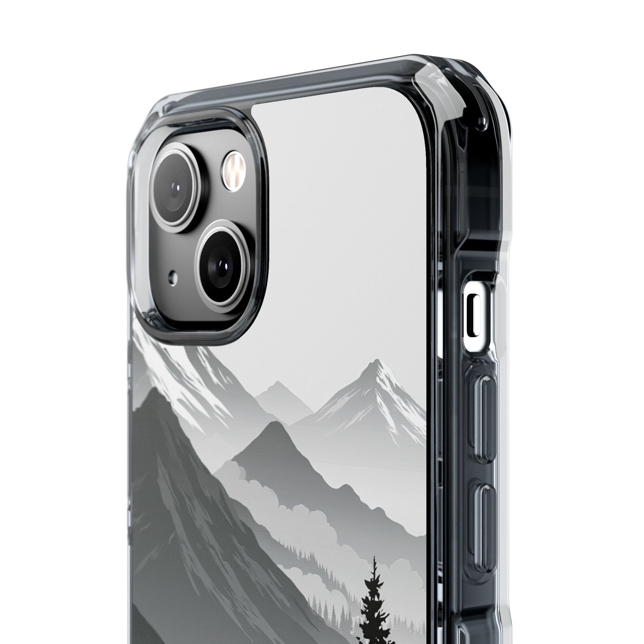 Grey Impact MagSafe Phone Case for iPhone - Granite Ridge Mist