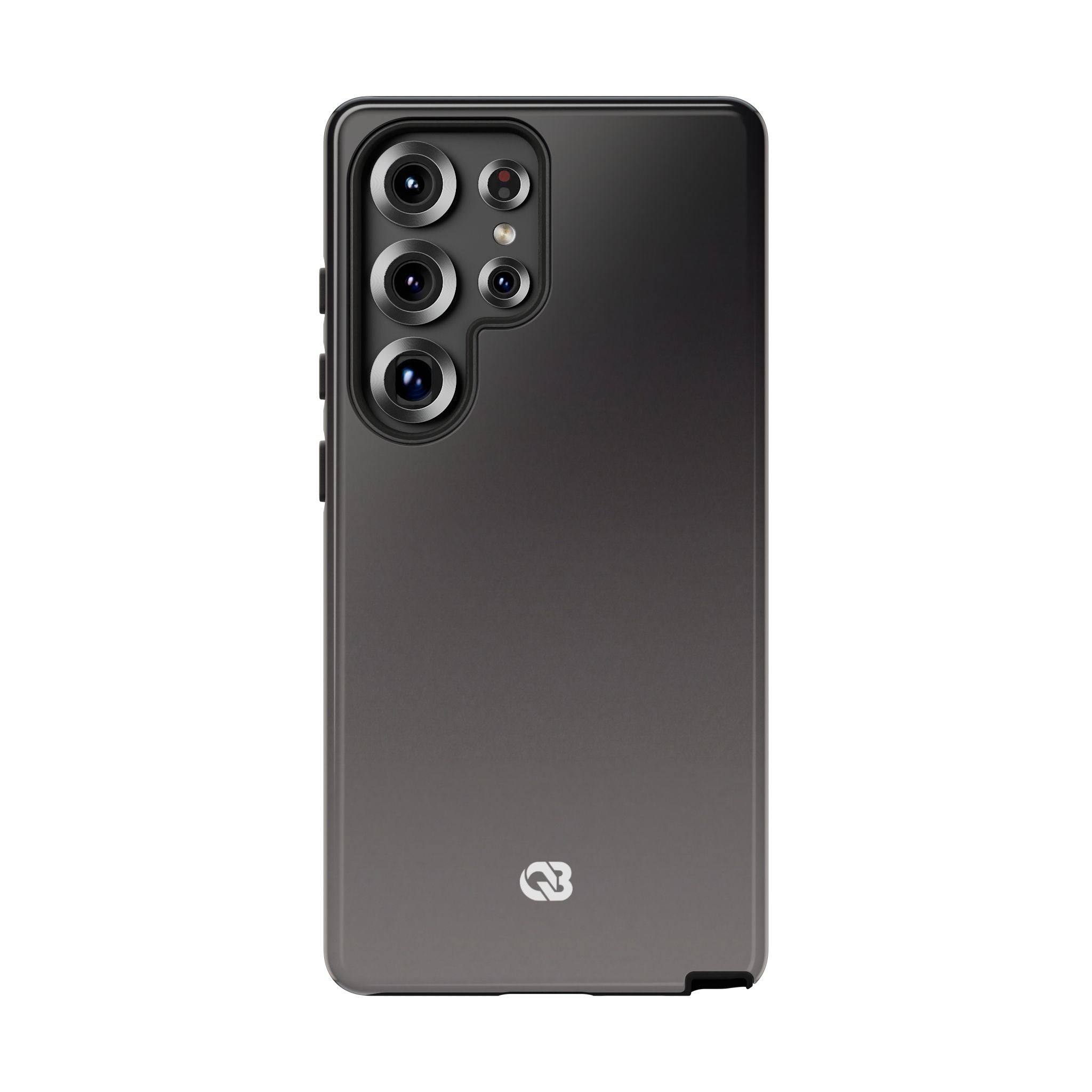Grey Tough Phone Case for Samsung - Obsidian Ash Fade
