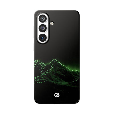 Nordic Mountain Contour · Lite Phone Case for Samsung · Black