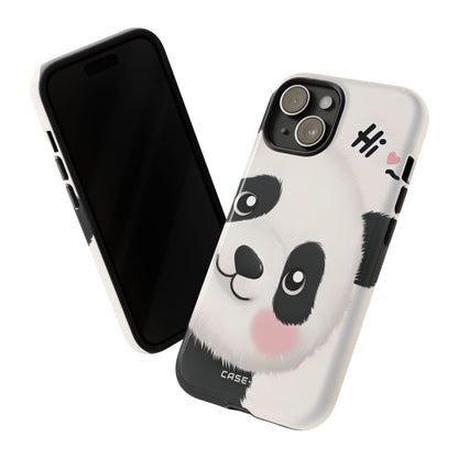 Panda Glow iPhone 15 Case - Tough