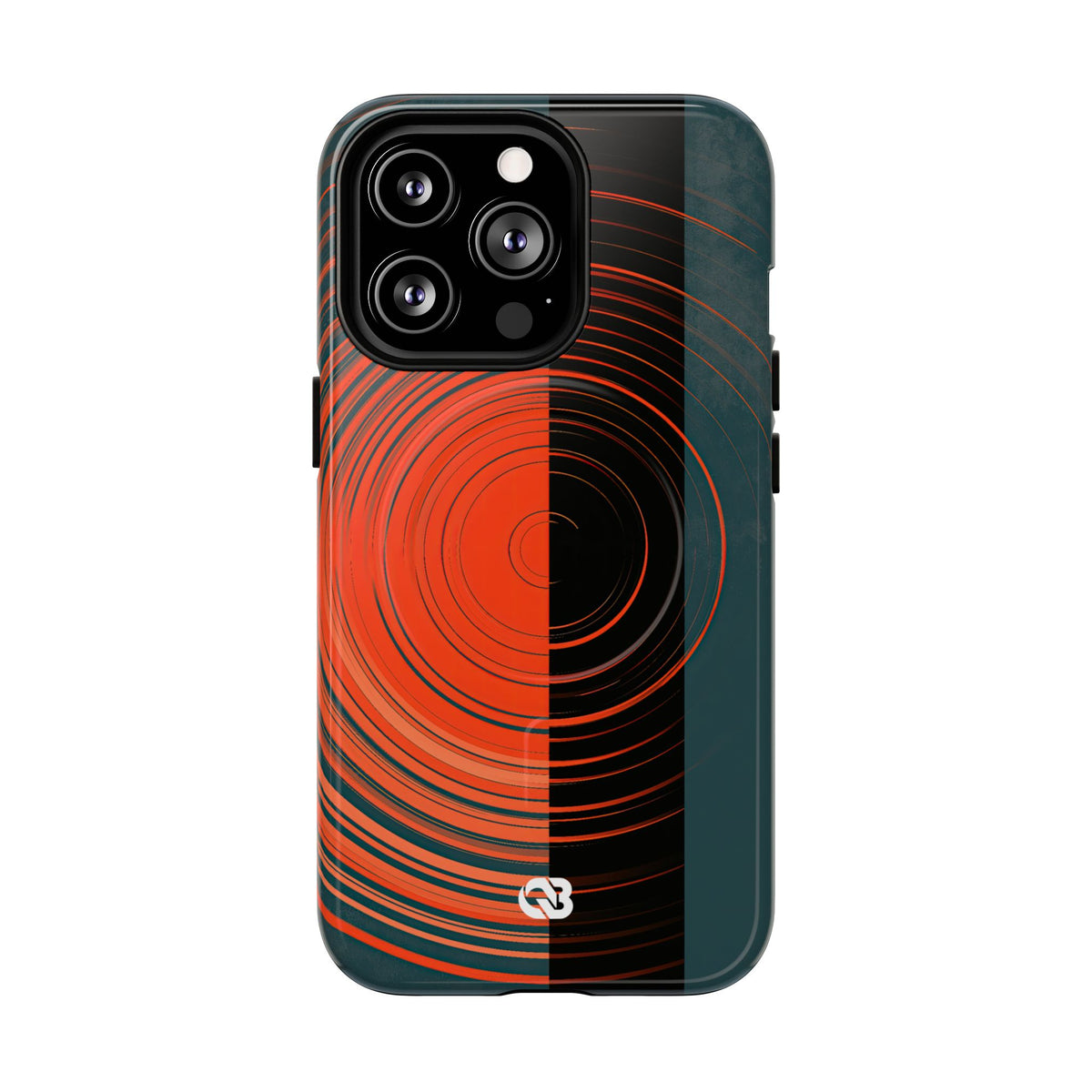 Orbital Meridian · Tough 2.0 Magnetic Phone Case for iPhone · Orange