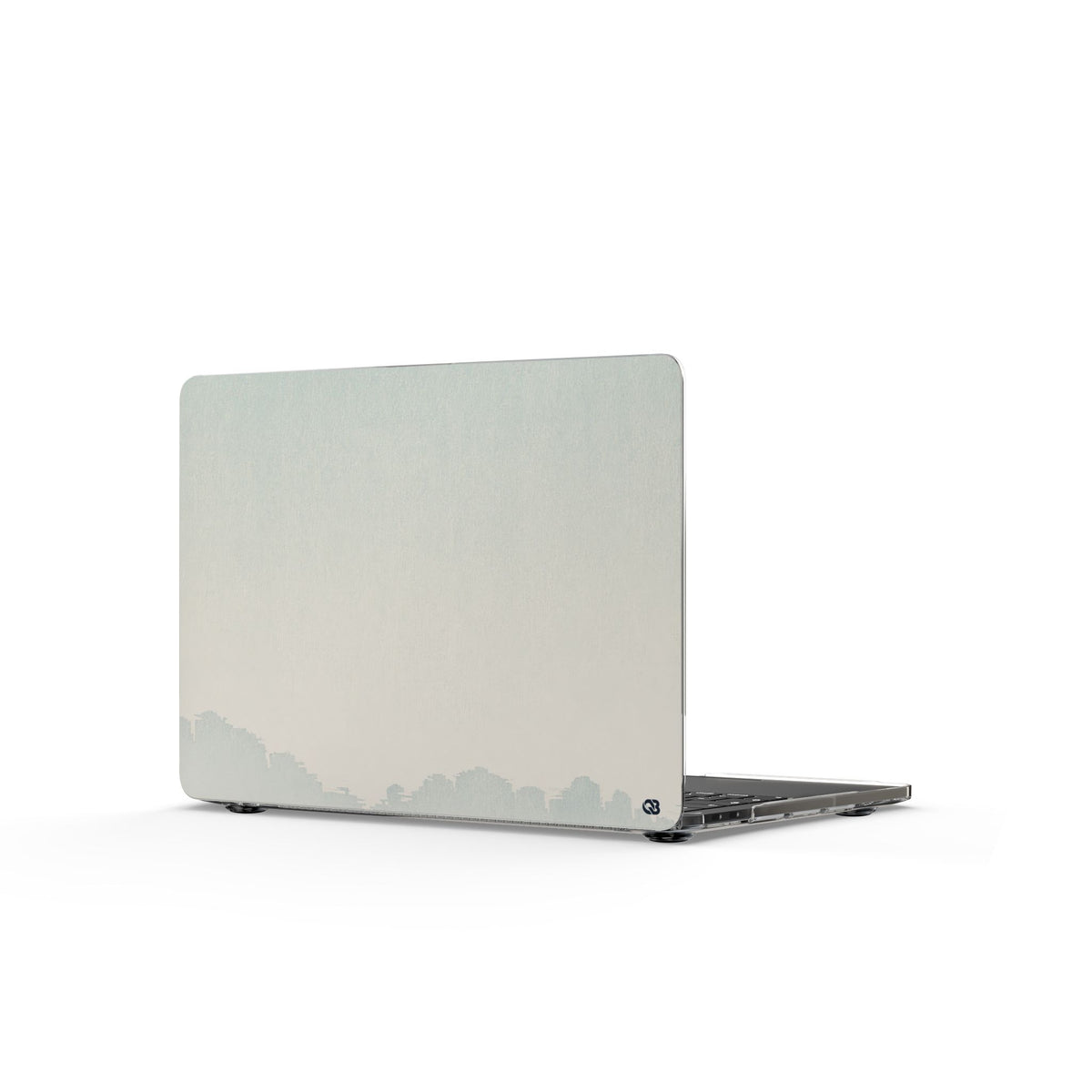 Misty Dynasty Horizon · Clear Hard Case for MacBook · Blue