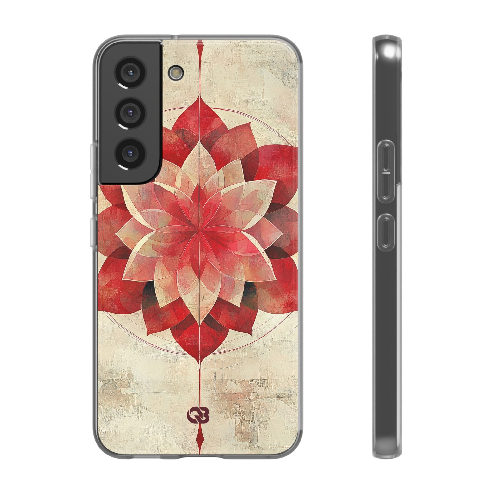 Crimson Petal Peak · Soft Phone Case for Samsung