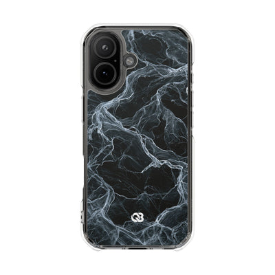 Arctic Gossamer · Clear Impact Magnetic Phone Case for iPhone · Black