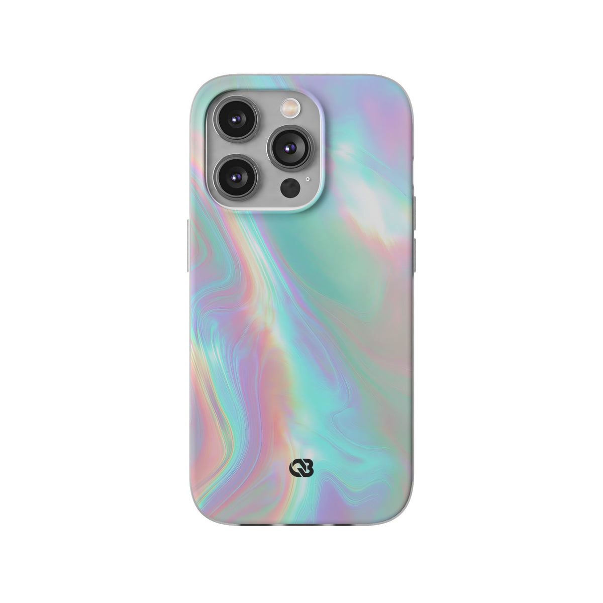 Prismatic Liquid Light · Lite Phone Case for iPhone ·  Teal