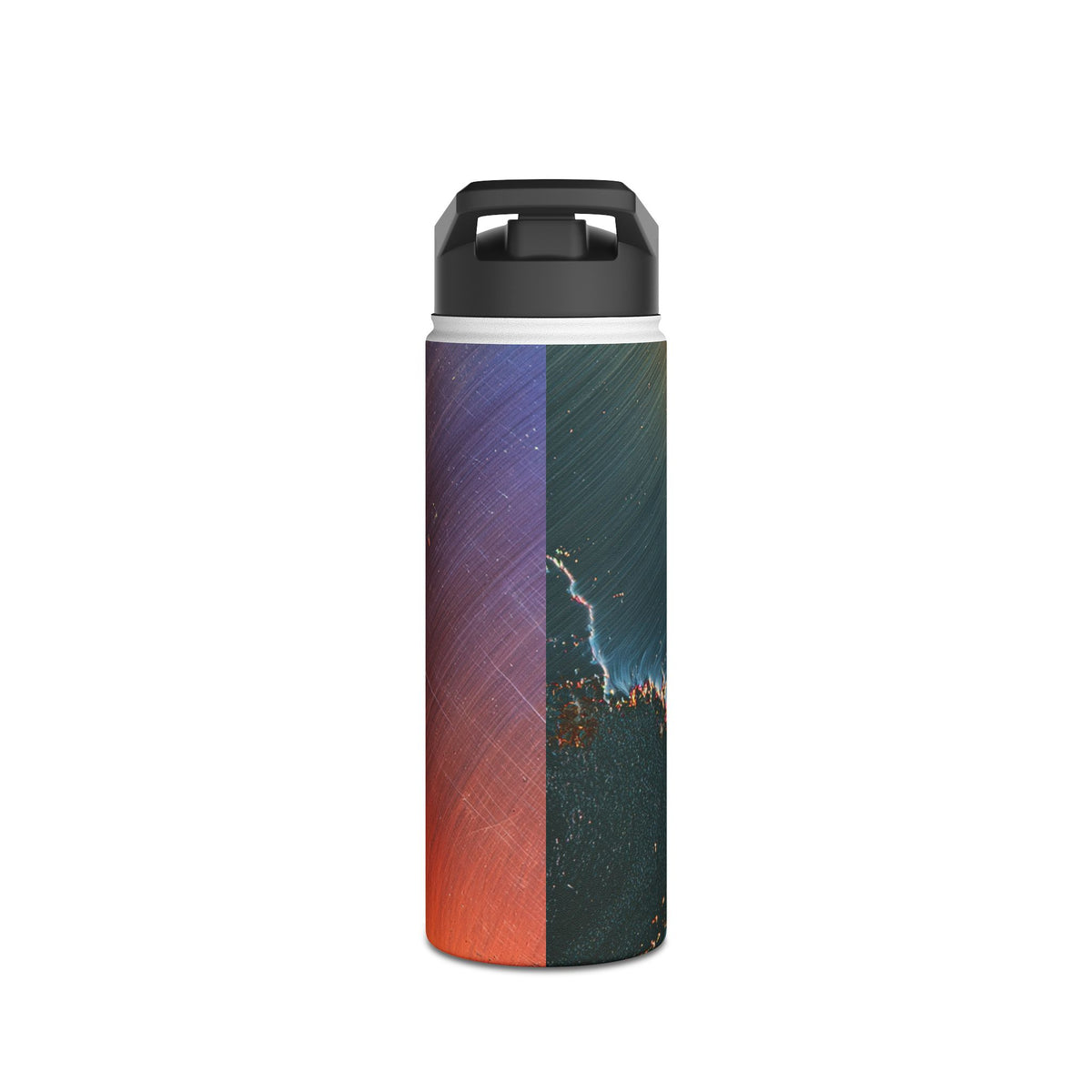 Prismatic Aura Shift · Insulated Water Bottle · Blue