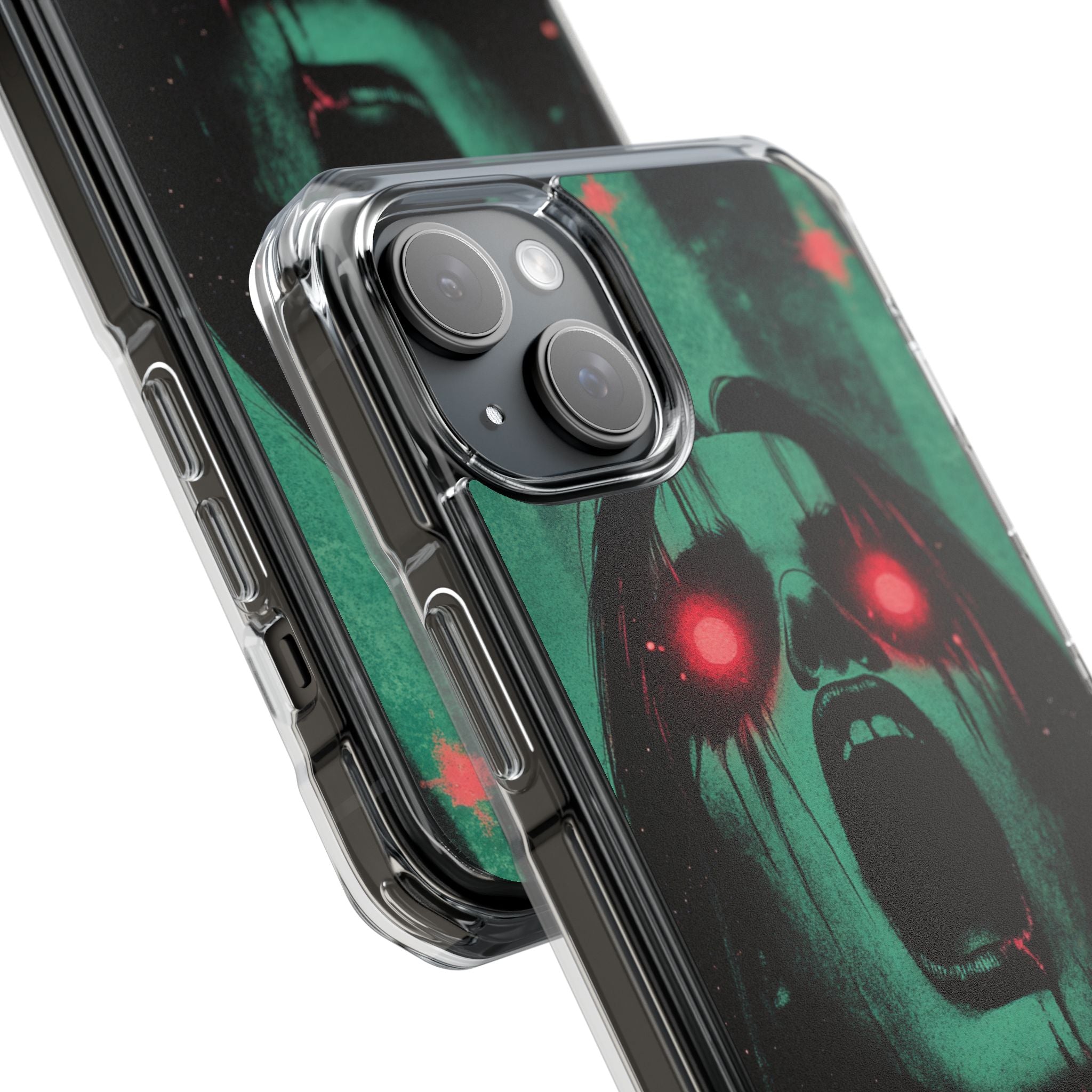 Crimson Emerald Scream · Impact Phone Case for iPhone · Magsafe